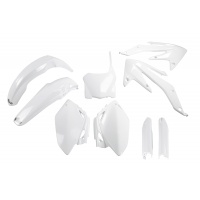 Full Plastic Kit white for Honda CRF 450R (2008) - REPLICA PLASTICS - HOKIT110BF-041 - Ufo Plast Full Plastic Kit white for Honda CRF 450R (2008) - REPLICA PLASTICS - HOKIT110BF-041 - Ufo Plast