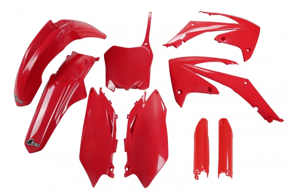 Full plastic kit Honda - red - REPLICA PLASTICS - HOKIT113F-070 - UFO Plast