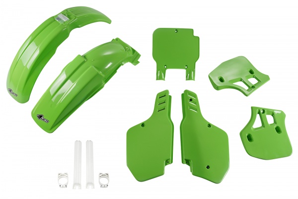 Full plastic kit Kawasaki - green - REPLICA PLASTICS - KAKIT189F-026 - UFO Plast