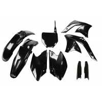 Full plastic kit Kawasaki - black - REPLICA PLASTICS - KAKIT204F-001 - UFO Plast