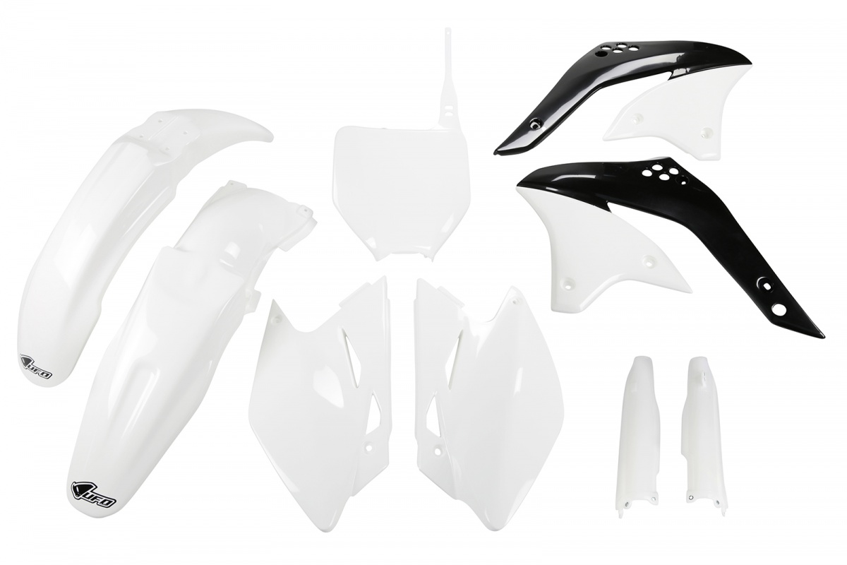 Full plastic kit Kawasaki - white - REPLICA PLASTICS - KAKIT211F-047 - UFO Plast