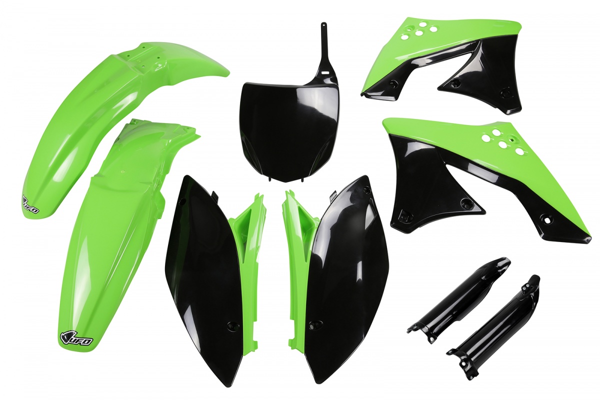 Full plastic kit Kawasaki - oem 09 & 12 - REPLICA PLASTICS - KAKIT212F-999 - UFO Plast