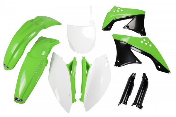 Full plastic kit Kawasaki - oem 09 - REPLICA PLASTICS - KAKIT213F-999 - UFO Plast