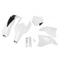 Full Plastic Kit white for Ktm SX 250/XC 250 - SX 125/XC 125 - SX 144 - SX 150 - SX-F 450/XCF 450 - SX-F 250/XCF 250 - REPLIC...