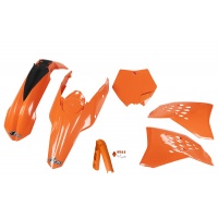 Full Plastic Kit orange for Ktm SX 250/XC 250 - SX 125/XC 125 - SX 144 - SX 150 - SX-F 450/XCF 450 - SX-F 250/XCF 250 - REPLI...