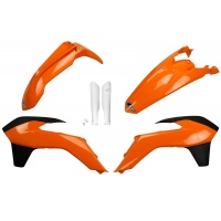 Full Plastic Kit OEM Color 14 for Ktm EXC 125/XC W125 - EXC 200 - EXC 250/XC W250 - EXC-F 250/XCF W250 - EXC 300/XC W300 - E....