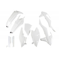 Full Plastic Kit white for Ktm EXC 125/XC W125 - EXC 150/XC W150 / XC W150TPI - EXC 250/XC W250 - EXC-F 250/XCF W250 - EXC 3.... Full Plastic Kit white for Ktm EXC 125/XC W125 - EXC 150/XC W150 / XC W150TPI - EXC 250/XC W250 - EXC-F 250/XCF W250 - EXC 3....