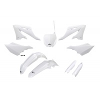 Full plastic kit Yamaha - white - REPLICA PLASTICS - YAKIT324F-046 - UFO Plast