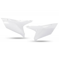 SIDE PANELS - WHITE - YAMAHA - REPLICA PLASTICS - YA04893-046 - UFO Plast