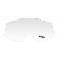 Clear lens with roll off's holes for motocross Mystic goggle - Goggles - LE02201 - Ufo Plast Clear lens with roll off's holes for motocross Mystic goggle - Goggles - LE02201 - Ufo Plast