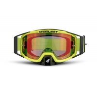 Motocross Wise Pro goggle neon yellow - Adult gear - GO13002-DK - UFO Plast