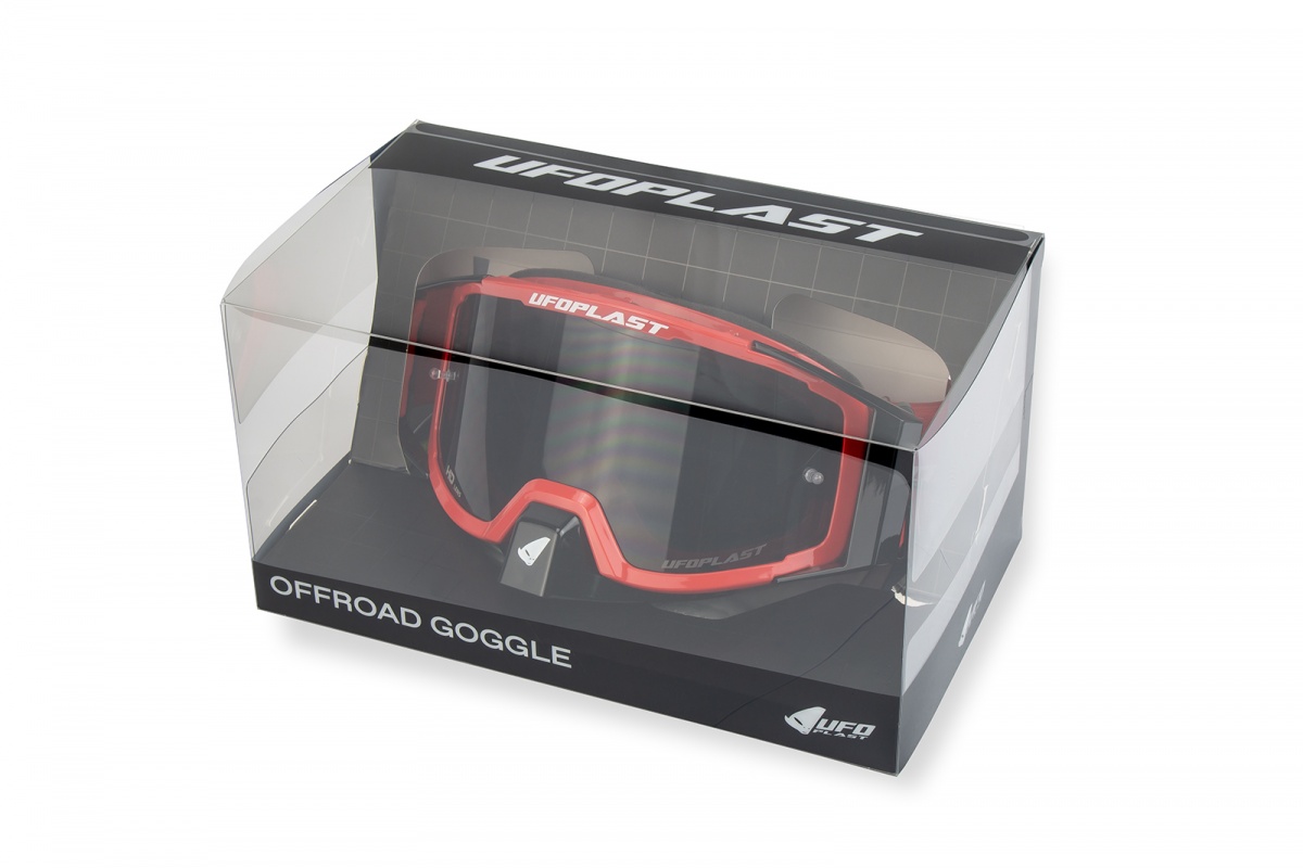 Motocross Wise Pro goggle red - Adult gear - GO13002-BW - UFO Plast