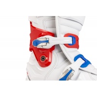 Motocross Xander boots white blue and red - Boots - BO13001-BC - UFO Plast