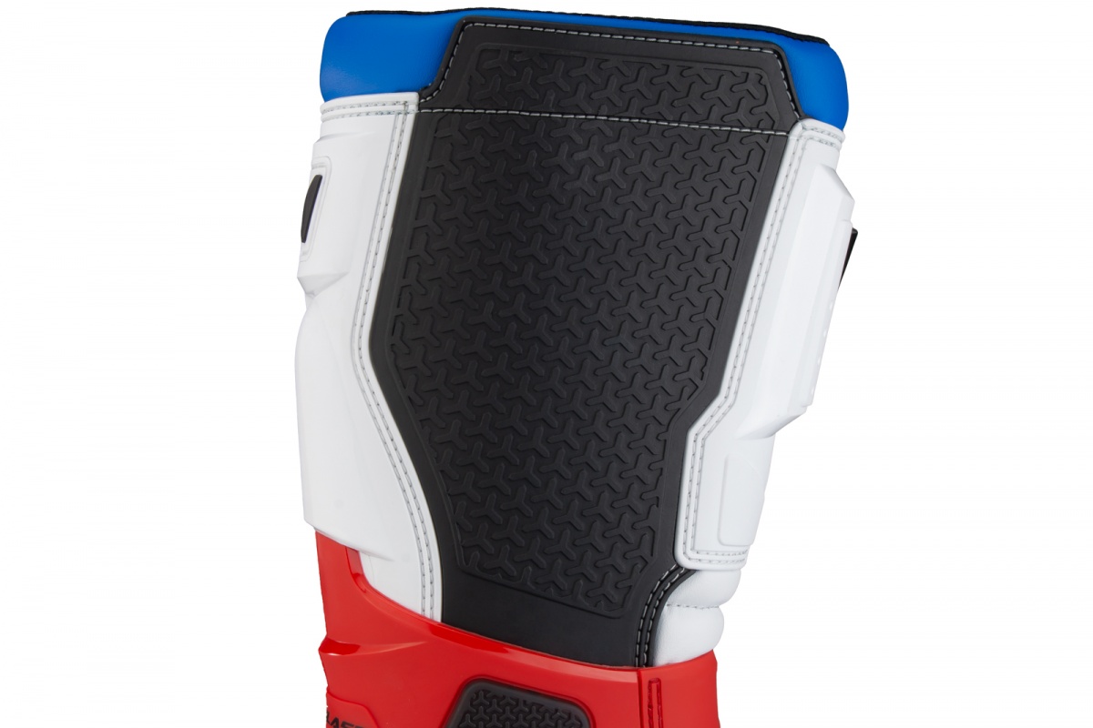 Motocross Xander boots white blue and red - Boots - BO13001-BC - UFO Plast