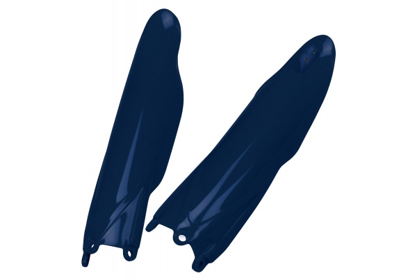 Fork slider protectors - metallic blue - Yamaha - REPLICA PLASTICS - YA04814-088 - UFO Plast