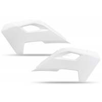 RADIATOR COVERS - white 20-23 - HUSQVARNA - REPLICA PLASTICS - HU04308-040 - UFO Plast