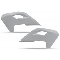 RADIATOR COVERS - GREY 23 - HUSQVARNA - REPLICA PLASTICS - HU04308-342 - UFO Plast