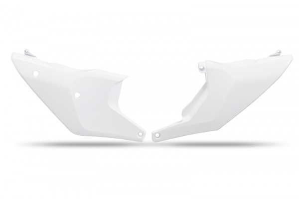 SIDE PANELS - WHITE 20-23- HUSQVARNA - REPLICA PLASTICS - HU04309-040 - UFO Plast