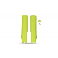 FORK SLIDER PROTECTORS - Yellow 19-23 - HUSQVARNA - REPLICA PLASTICS - HU04312-104 - UFO Plast