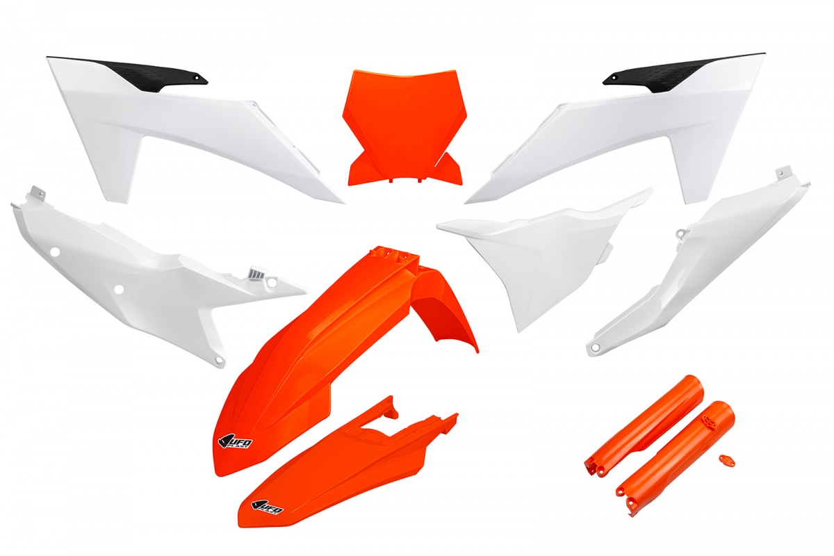 Full Plastic Kit OEM Color 24 compatible Ktm SX 250/XC 250 - SX 125/XC 125 - SX-F 350/XCF 350 - SX-F 450/XCF 450 - SX 300/XC....