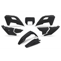 Plastic Kit black for Husqvarna TE 250 - FE 250 - TE 300 - FE 350 - FC 450 - FE 450 - FE 501 - TE 150 - REPLICA PLASTICS - HU...