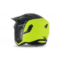 Sheratan cross jet helmet black and neon yellow - Helmets - HE13002-KD - Ufo Plast