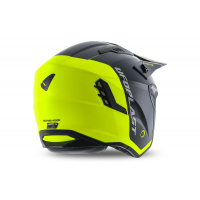 Sheratan cross jet helmet black and neon yellow - Helmets - HE13002-KD - Ufo Plast