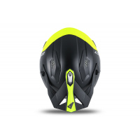 Sheratan cross jet helmet black and neon yellow - Helmets - HE13002-KD - Ufo Plast