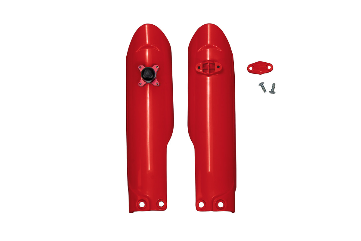 Fork Slider Protector + Quick Starter red - Ufo Plast