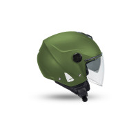 Nixie demijet helmet green in Polycarbonate - Helmets - HE13005-A - Ufo Plast
