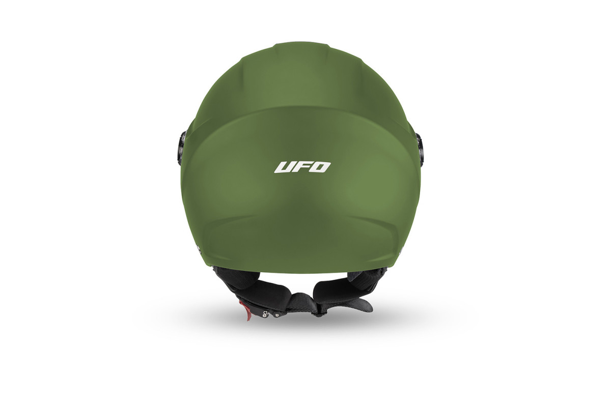 Nixie demijet helmet green in Polycarbonate - Helmets - HE13005-A - Ufo Plast