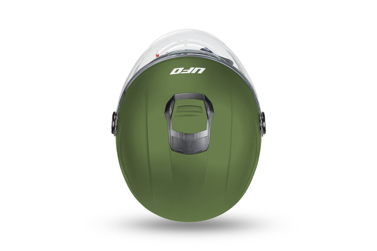 Nixie demijet helmet green in Polycarbonate - Helmets - HE13005-A - Ufo Plast