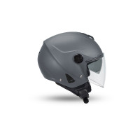 Nixie demijet helmet gray in Polycarbonate - Helmets - HE13005-E - Ufo Plast Nixie demijet helmet gray in Polycarbonate - Helmets - HE13005-E - Ufo Plast
