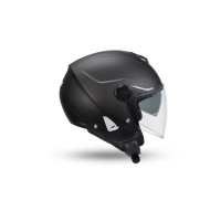 Nixie demijet helmet black in Polycarbonate - Helmets - HE13005-K - Ufo Plast Nixie demijet helmet black in Polycarbonate - Helmets - HE13005-K - Ufo Plast