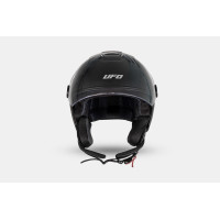 Nixie demijet helmet black in Polycarbonate - Helmets - HE13005-K - Ufo Plast Nixie demijet helmet black in Polycarbonate - Helmets - HE13005-K - Ufo Plast