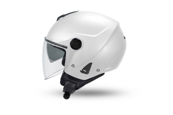 Nixie demijet helmet white in Polycarbonate - Helmets - HE13005-W - Ufo Plast
