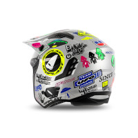 Sheratan cross jet helmet silver - Helmets - HE13002-S - Ufo Plast