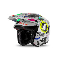Sheratan cross jet helmet silver - Helmets - HE13002-S - Ufo Plast