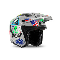 Sheratan cross jet helmet silver - Helmets - HE13002-S - Ufo Plast