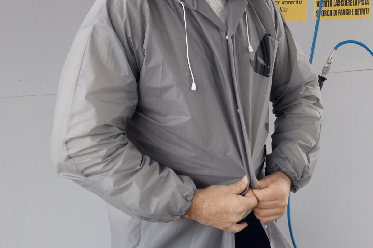 Raincoat green - Home - JA13003-A - Ufo Plast