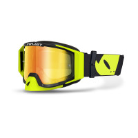 Motocross goggles Wise 2.0 black-neon yellow - Goggles - GO13005-KD - Ufo Plast