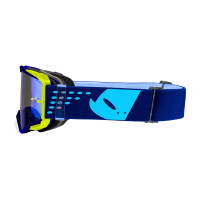 Motocross goggles Core 2.0 blue and neon yellow - Goggles - GO13004-CD - Ufo Plast Motocross goggles Core 2.0 blue and neon yellow - Goggles - GO13004-CD - Ufo Plast