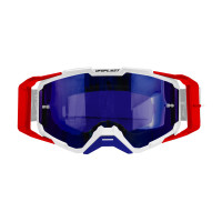 Motocross goggles Core 2.0 white and red - Goggles - GO13004-WB - Ufo Plast