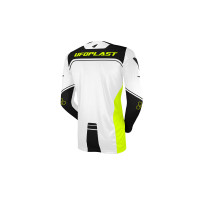 Ares Motocross Jersey white and black - CLOTHING - JE13004-WK - Ufo Plast