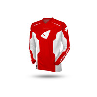 Motocross Oblivion Jersey red and white - CLOTHING - JE13005-BW - Ufo Plast Motocross Oblivion Jersey red and white - CLOTHING - JE13005-BW - Ufo Plast