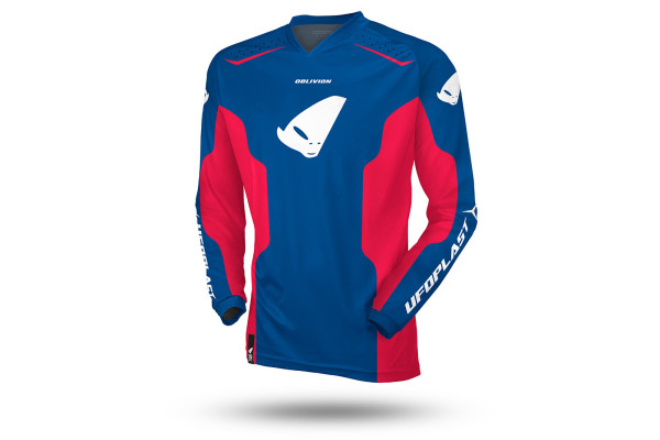 Motocross Oblivion Jersey blue and red - CLOTHING - JE13005-CB - Ufo Plast