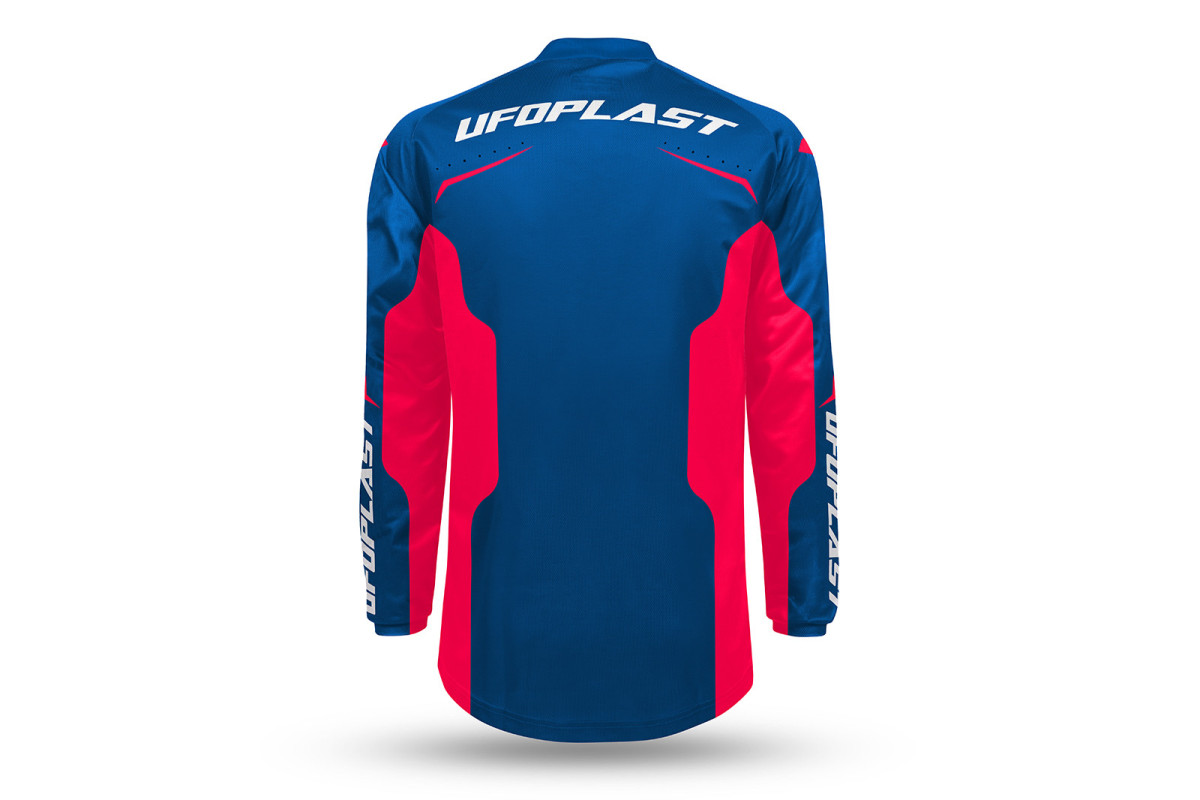 Motocross Oblivion Jersey blue and red - CLOTHING - JE13005-CB - Ufo Plast