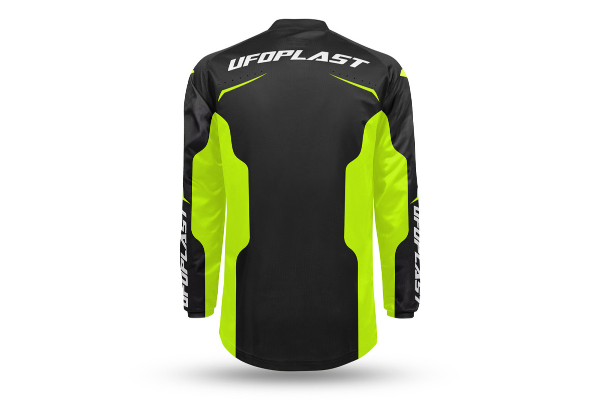Motocross Oblivion Jersey black and yellow - CLOTHING - JE13005-KD - Ufo Plast