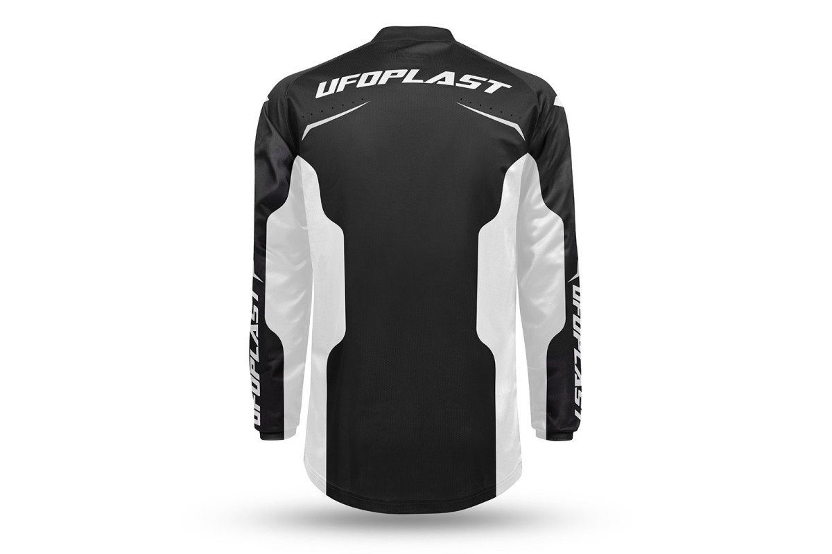 Motocross Oblivion Jersey black and white - CLOTHING - JE13005-KW - Ufo Plast