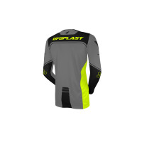 Motocross Ares jersey for kids grey and black - CLOTHING - JE13007-EK - Ufo Plast